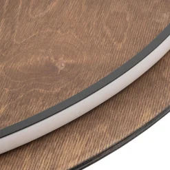 Drewniany kinkiet Ring Timber XXL (11178) - Nowodvorski