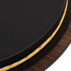 Drewniany kinkiet Ring Timber M (11290) - Nowodvorski