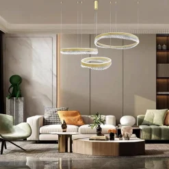 Duża lampa wisząca nad stół PRECIOSA 158W LED (ML1001) - Milagro