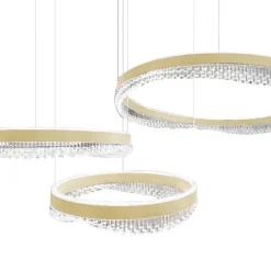 Duża lampa wisząca nad stół PRECIOSA 158W LED (ML1001) - Milagro