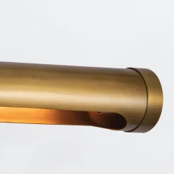 Duża obrazówka Wynwood - 2 źródła światła - Vintage mosiądz (QN-WYNWOOD-PL-L-VBS) - Quintiesse