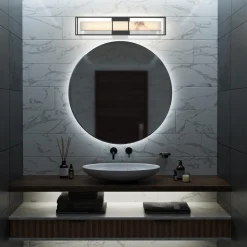 Duży kinkiet Blakley z alabastrowym kloszem Matowa czerń (QN-BLAKLEY-L-BK) - Quintiesse