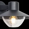 ECLIPSE LAMPA ZEWNĘTRZNA KINKIET CZARNY/BLACK (19103B-WD) - Zuma Line