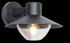 ECLIPSE LAMPA ZEWNĘTRZNA KINKIET CZARNY/BLACK (19103B-WD) - Zuma Line