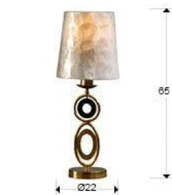 Edén lampa stołowa 1L (716153) - Schuller