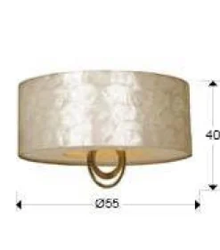 Edén lampa sufitowa 4L (716478) - Schuller