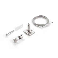 EGO Stalowy (EGO_KIT_PENDANT_ONLY_STEEL_CABLE_2_MT_BK) - Ideal Lux