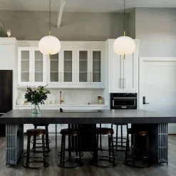 Ekskluzywna lampa LED wisząca złoto biała Apple P Altavola Design (LA058/P ) - ALTAVOLA DESIGN