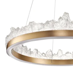 Ekskluzywna lampa wisząca MONTANA LED złota 60 cm (ST-6490P/1) - Step into Design