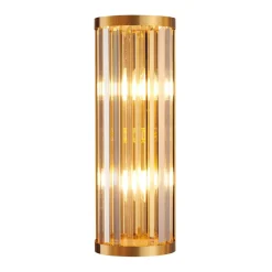 Ekskluzywny kinkiet EXELLENT złota szklane rurki 45 cm (ST-88022W) - Step into Design