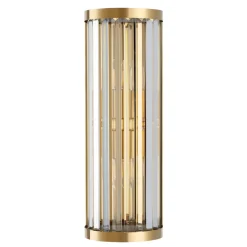 Ekskluzywny kinkiet EXELLENT złota szklane rurki 45 cm (ST-88022W) - Step into Design