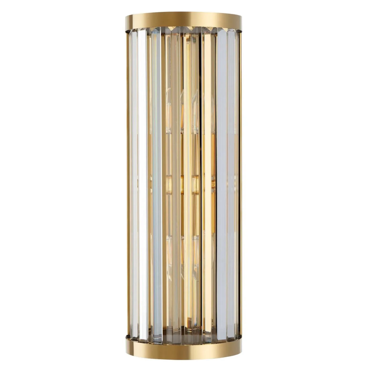 Ekskluzywny kinkiet EXELLENT złota szklane rurki 45 cm (ST-88022W) - Step into Design