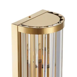 Ekskluzywny kinkiet EXELLENT złota szklane rurki 45 cm (ST-88022W) - Step into Design