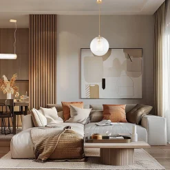 Elegancka lampa wisząca do jadalni HAMPTON (8624) - Argon