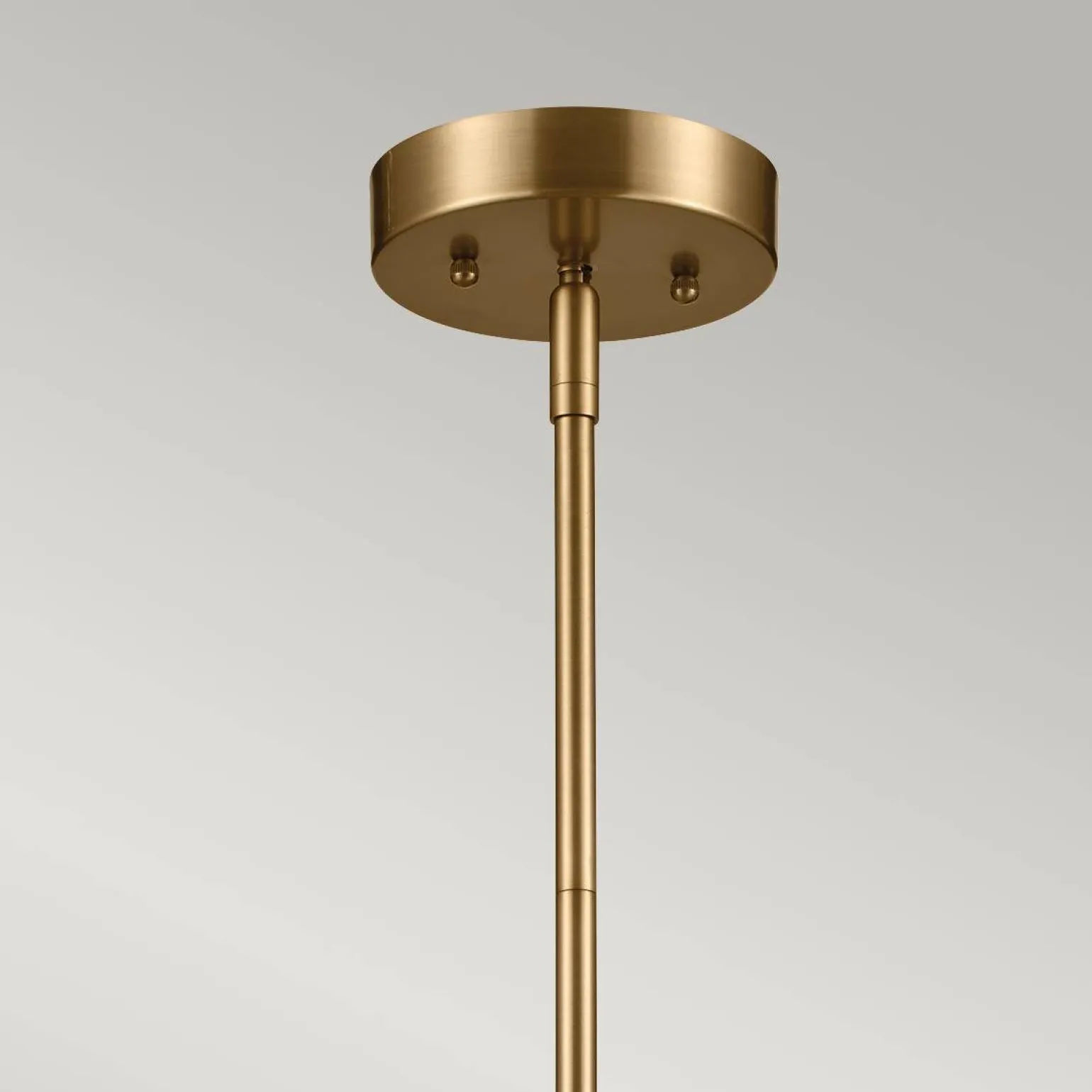 Elegancka Lampa wisząca Luella - 4 źródła światła - Czarne & Mosiądz (KL-LUELLA-4P-BKB) - Kichler