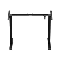 Elektrycznie regulowany stelaż do biurka z ładowarką USB Control Flex+ Czarny (LV0739) - LVN SYSTEM