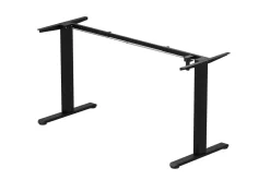 Elektrycznie regulowany stelaż do biurka z ładowarką USB Control Flex+ Czarny (LV0739) - LVN SYSTEM