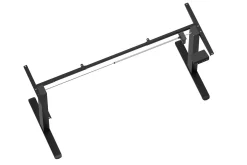 Elektrycznie regulowany stelaż do biurka z ładowarką USB Control Flex+ Czarny (LV0739) - LVN SYSTEM