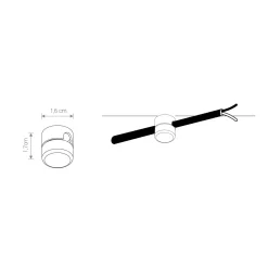 Element do montażu systemu Cameleon CAMELEON MOUNTING C (7318) - Nowodvorski