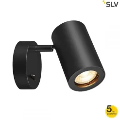 ENOLA_B ścienna, QPAR51, czarna, max. 50W