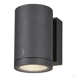 ENOLA ROUND M, single, zewnętrzna oprawa ścienna do nabudowania LED, kolor antracytowy (1003423) - SLV