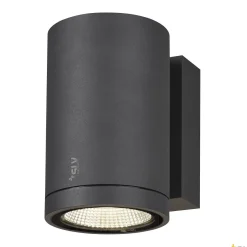 ENOLA ROUND M, single, zewnętrzna oprawa ścienna do nabudowania LED, kolor antracytowy (1003423) - SLV