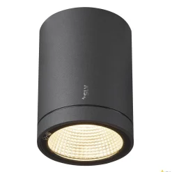 ENOLA ROUND S, lampa sufitowa natynkowa LED outdoor, kolor antracytowy (1003426) - SLV