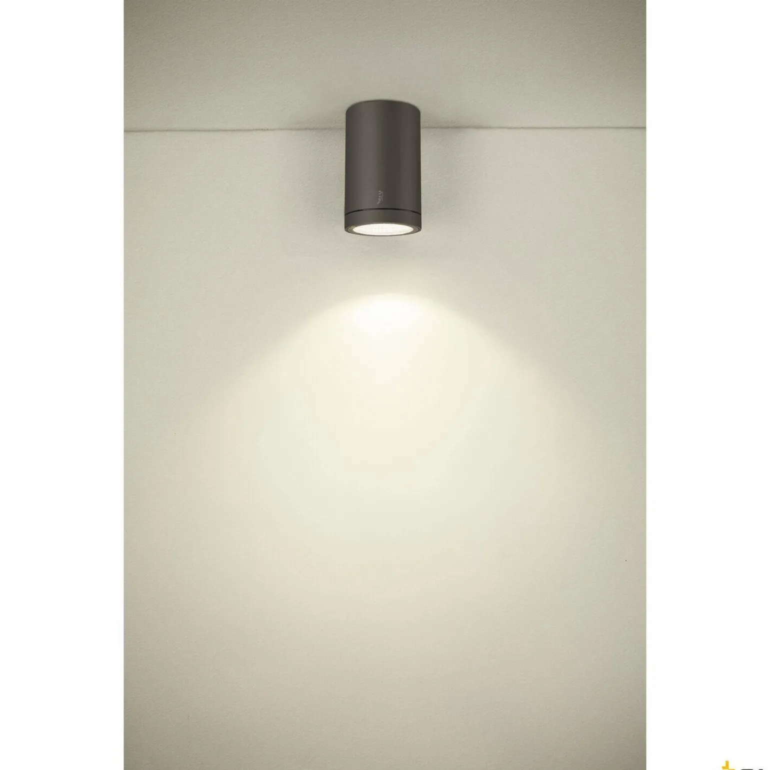 ENOLA ROUND S, lampa sufitowa natynkowa LED outdoor, kolor antracytowy (1003426) - SLV