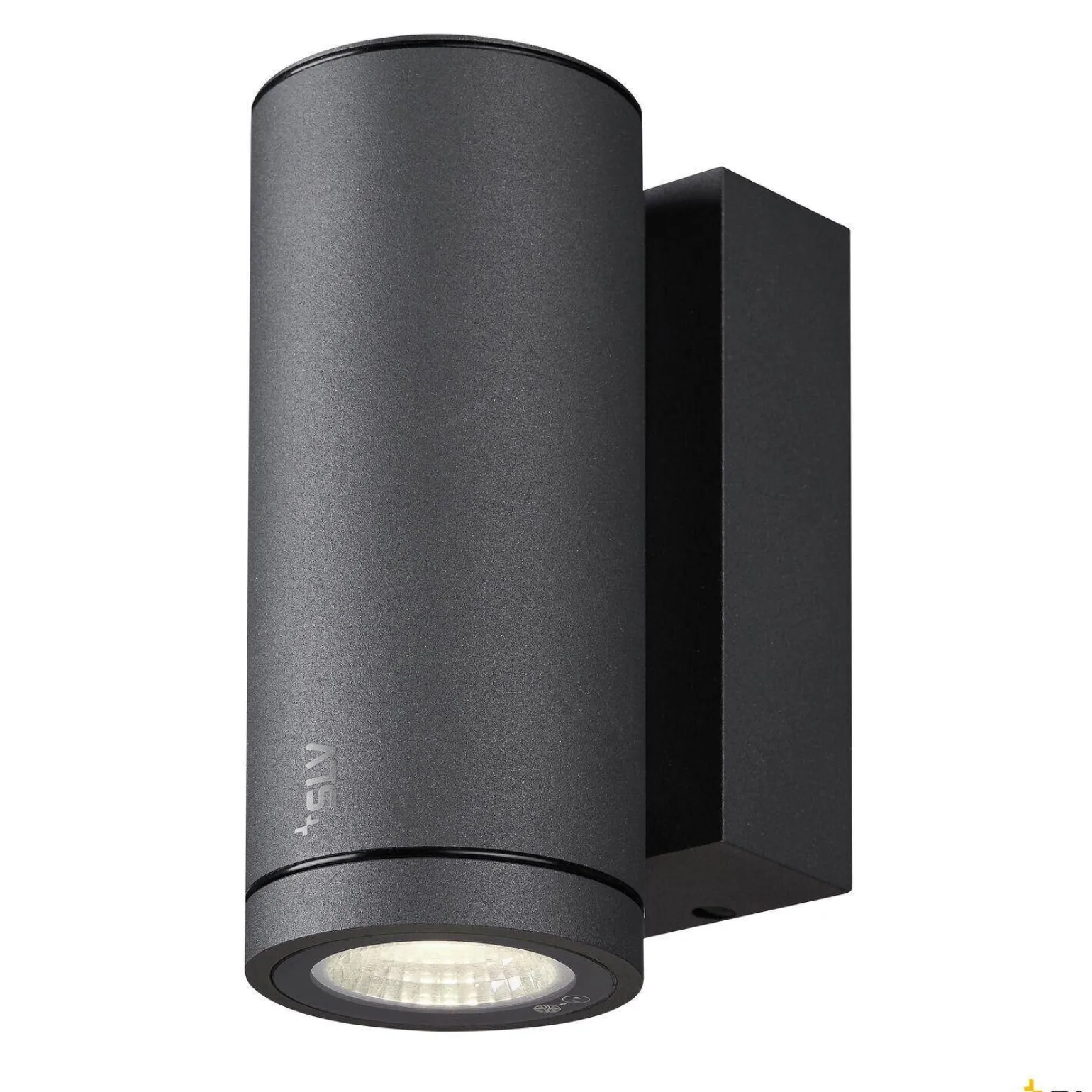 ENOLA ROUND S, single lampa ścienna natynkowa LED outdoor, kolor antracytowy (1003422) - SLV