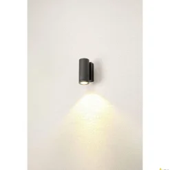 ENOLA ROUND S, single lampa ścienna natynkowa LED outdoor, kolor antracytowy (1003422) - SLV