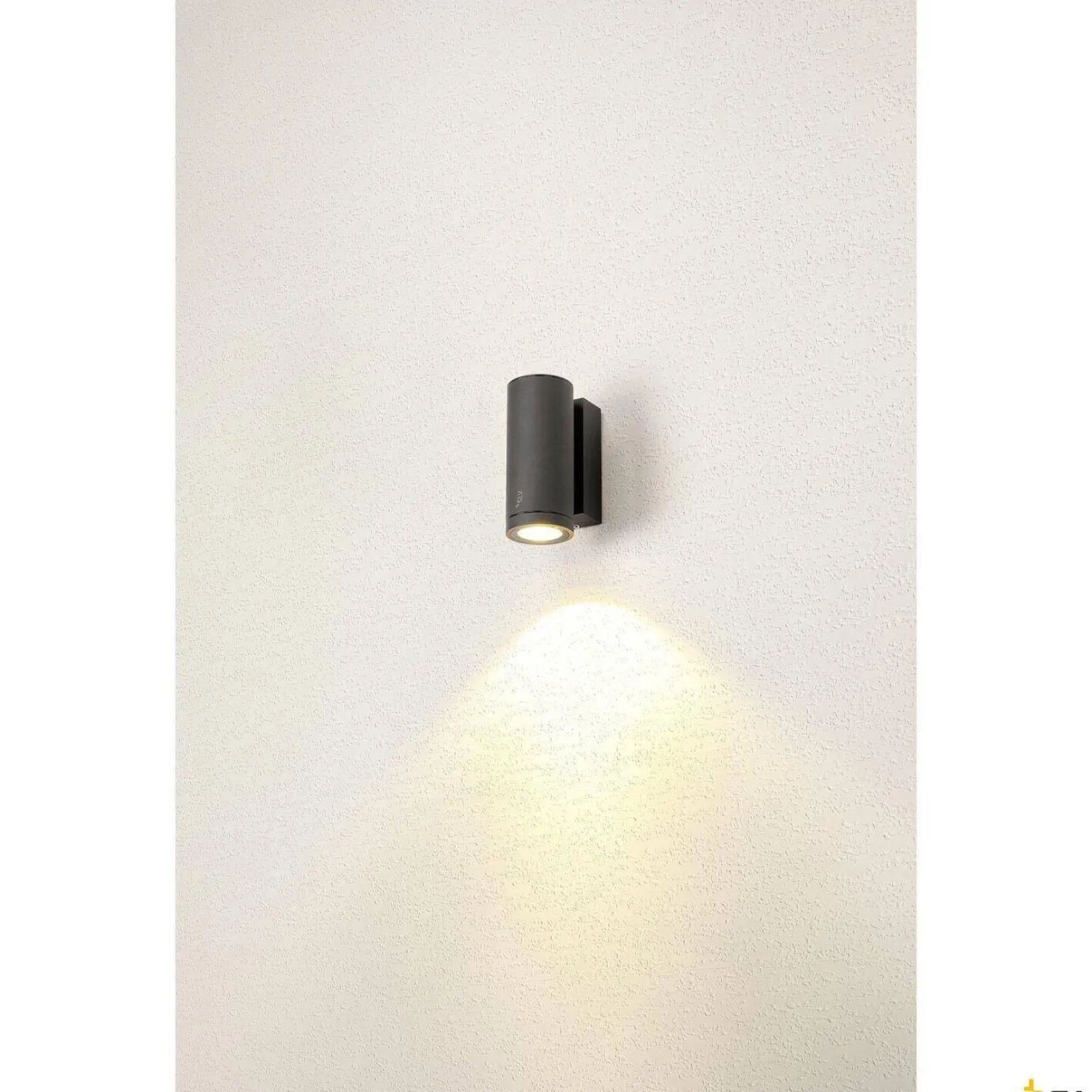 ENOLA ROUND S, single lampa ścienna natynkowa LED outdoor, kolor antracytowy (1003422) - SLV