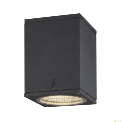 ENOLA SQUARE S, lampa sufitowa natynkowa LED outdoor, kolor antracytowy (1003420) - SLV