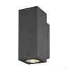 ENOLA SQUARE UP/DOWN S, lampa ścienna natynkowa LED outdoor, kolor antracytowy (1003418) - SLV