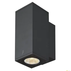 ENOLA SQUARE UP/DOWN S, lampa ścienna natynkowa LED outdoor, kolor antracytowy (1003418) - SLV