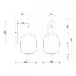 EPLI MINI W biała lampa ścienna / kinkiet (EMK11000) - Ummo