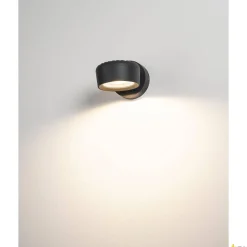 ESKINA SPOT, lampa ścienna i sufitowa natynkowa outdoor, kolor antracytowy, 3000/4000K, IP65, ściemnialna (1002903) - SLV