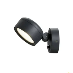 ESKINA SPOT SENSOR, lampa ścienna i sufitowa natynkowa outdoor, kolor antracytowy, 3000/4000K, IP54, ściemnialna (1002904) - SLV