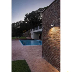 ESKINA SPOT SENSOR, lampa ścienna i sufitowa natynkowa outdoor, kolor antracytowy, 3000/4000K, IP54, ściemnialna (1002904) - SLV