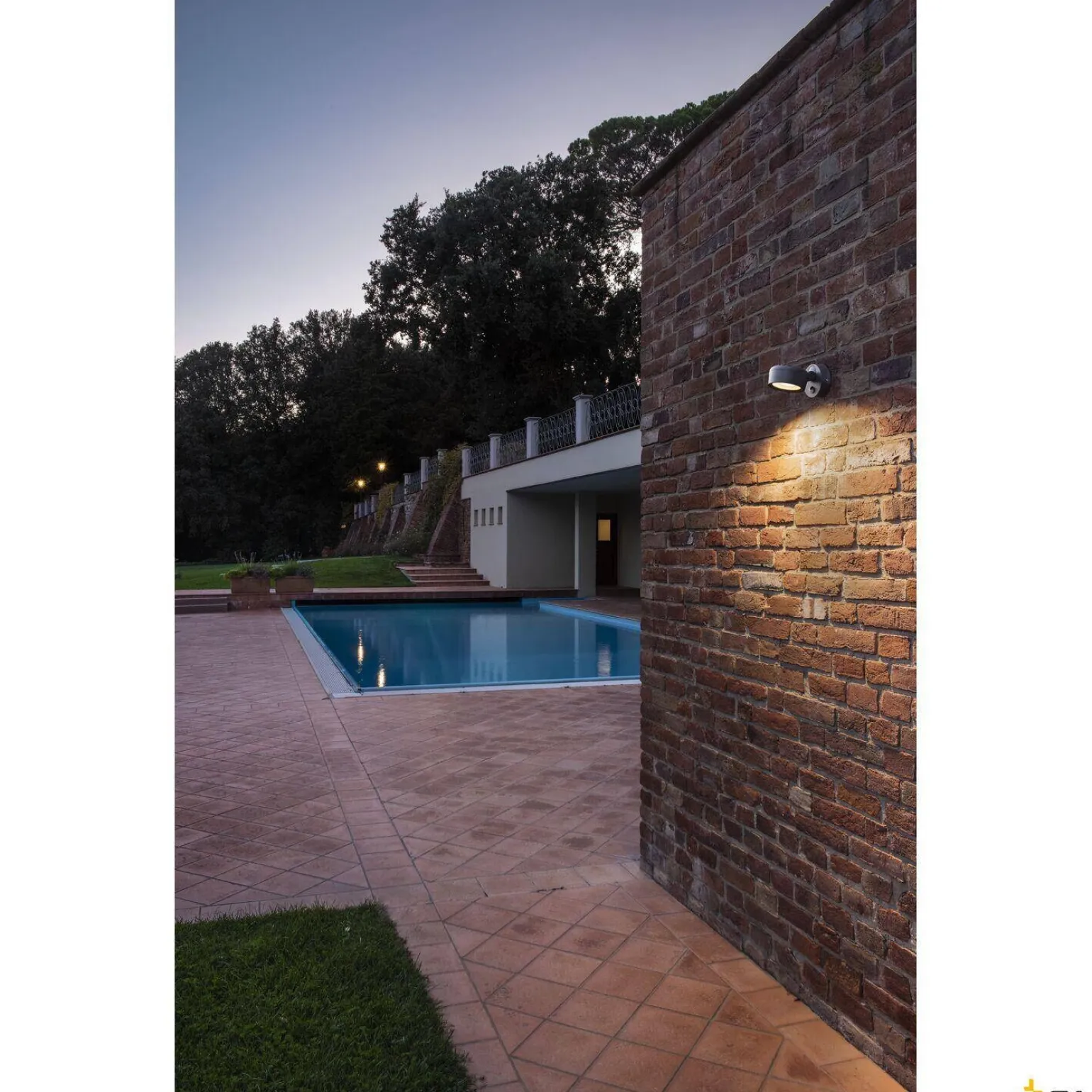 ESKINA SPOT SENSOR, lampa ścienna i sufitowa natynkowa outdoor, kolor antracytowy, 3000/4000K, IP54, ściemnialna (1002904) - SLV