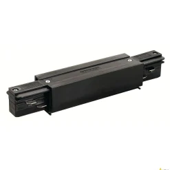 EUTRAC łącznik wzdłużny, z możliwością zasilania, kolor czarny (145660) - SLV