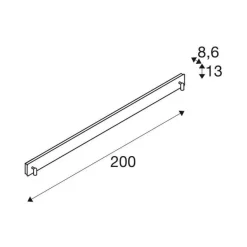 EUTRAC 3f łącznik L uziemienie zew biała