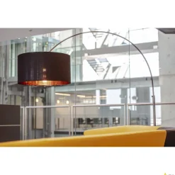 FENDA, abażur, kolor czarny/miedziany, Ø70cm (1000580) - SLV