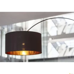 FENDA, abażur, kolor czarny/miedziany, Ø70cm (1000580) - SLV