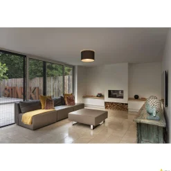 FENDA, lampa sufitowa, rozeta sufitowa, A60, kolor biały, bez abażuru, maks. 60W (155551) - SLV