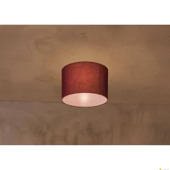 FENDA, lampa sufitowa, rozeta sufitowa, A60, kolor czarny, bez abażuru, maks. 60W (155550) - SLV