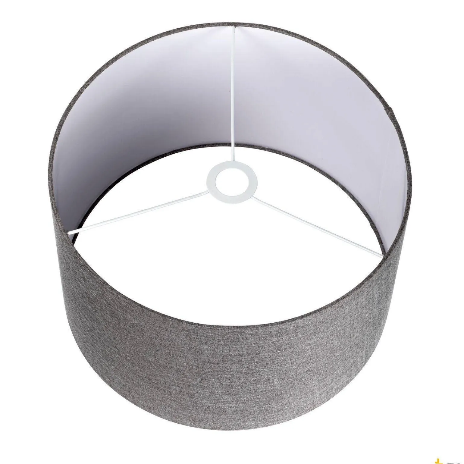 FENDAm abażur okrągły, szary 45 cm (1004775) - SLV