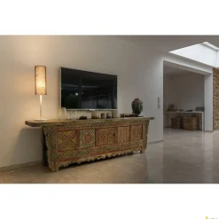 FENDAm abażur okrągły, szary 15 cm (1004773) - SLV