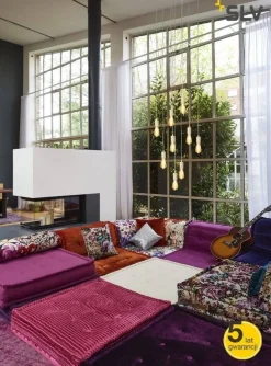 FITU rozeta, potrójna, okrągła, biała, 16A max.