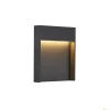 FLATT SENSOR, lampa ścienna natynkowa LED outdoor, 3000K, IP65, kolor antracytowy (1002952) - SLV