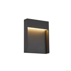 FLATT SENSOR, lampa ścienna natynkowa LED outdoor, 3000K, IP65, kolor antracytowy (1002952) - SLV